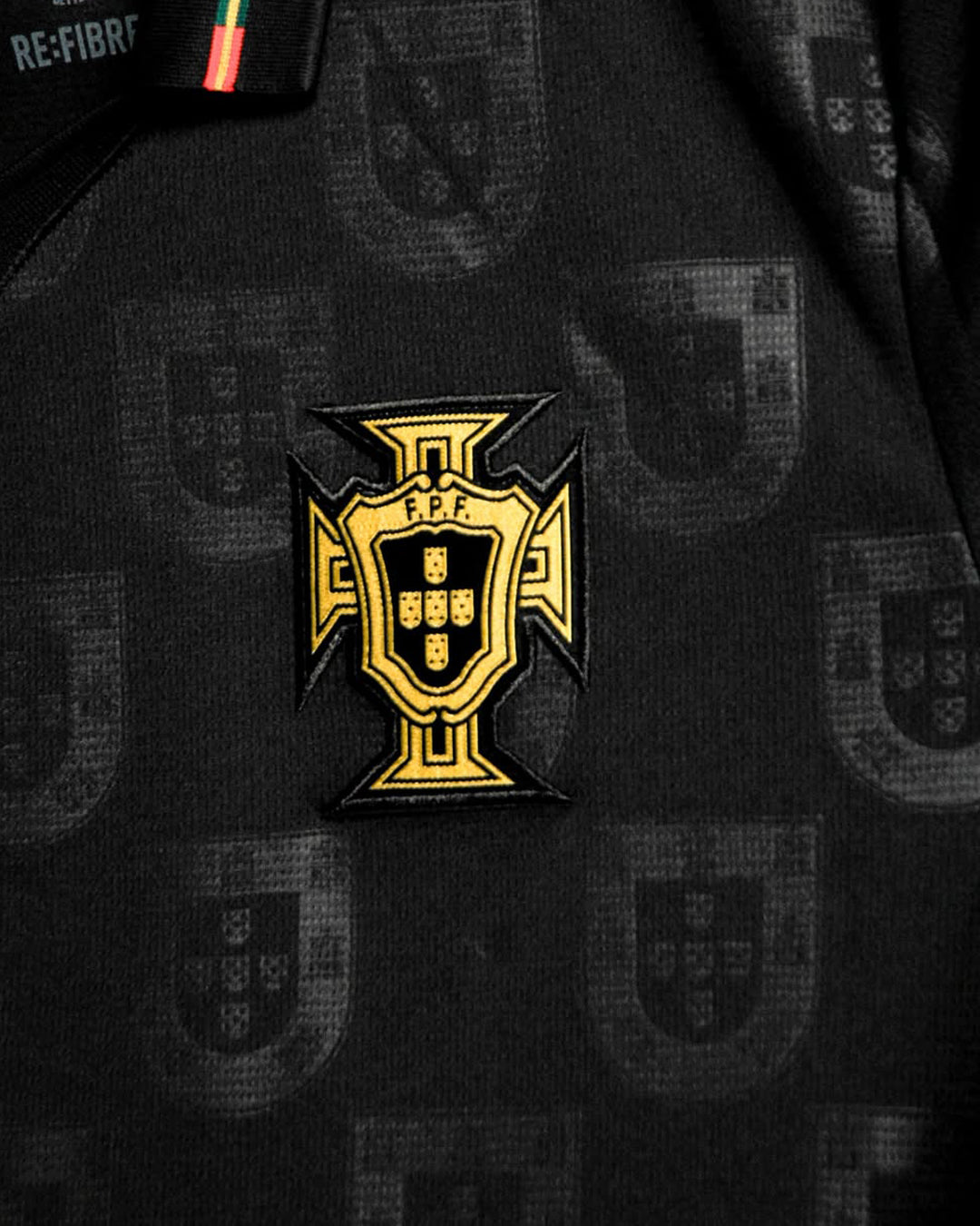 Portugal Black Panther Jersey [Player Version]